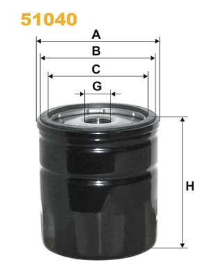 WIX FILTERS 51040 маслен...