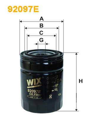 WIX FILTERS 92097E Filtro olio