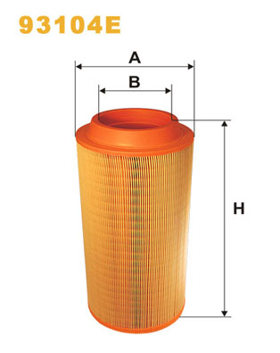 WIX FILTERS 93104E въздушен...