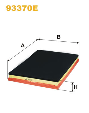 WIX FILTERS 93370E Φίλτρο αέρα