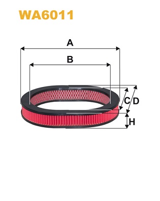 WIX FILTERS WA6011 Filtro aria