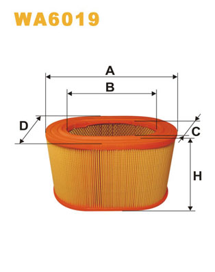 WIX FILTERS WA6019 Filtro aria