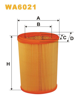 WIX FILTERS WA6021 Filtro aria