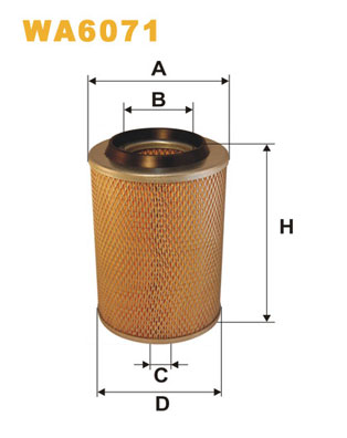 WIX FILTERS WA6071 Filtro aria
