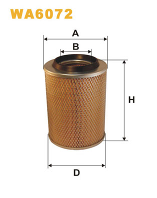 WIX FILTERS WA6072 Filtro aria