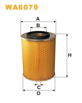WIX FILTERS WA6079 Filtro aria