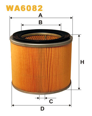 WIX FILTERS WA6082 Filtro aria