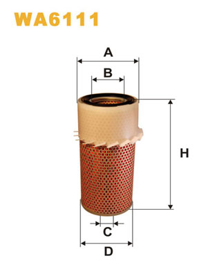 WIX FILTERS WA6111 Filtro aria