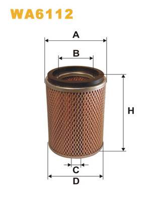WIX FILTERS WA6112 Filtro aria