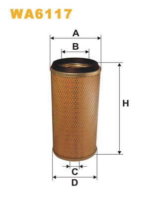 WIX FILTERS WA6117 Filtro aria