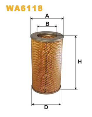 WIX FILTERS WA6118 Filtro aria