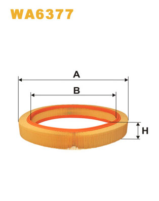 WIX FILTERS WA6377 Filtro aria