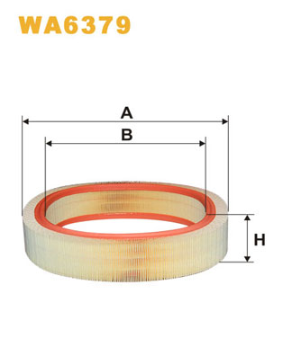 WIX FILTERS WA6379 Filtro aria