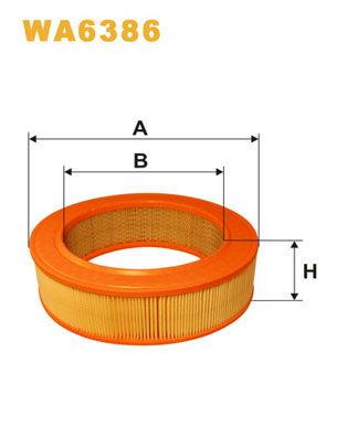 WIX FILTERS WA6386 Filtro aria