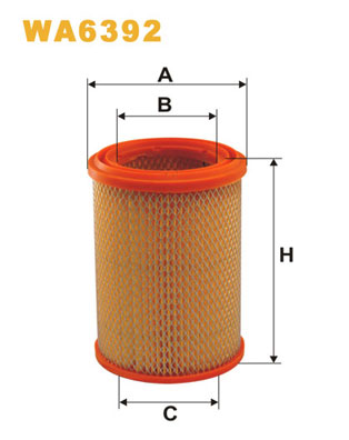WIX FILTERS WA6392 Filtro aria