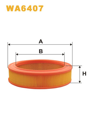 WIX FILTERS WA6407 Filtro aria