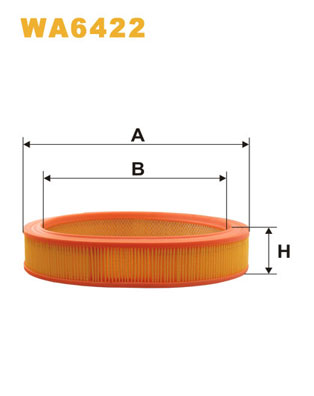 WIX FILTERS WA6422 Filtro aria