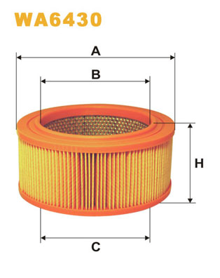 WIX FILTERS WA6430 Filtro aria