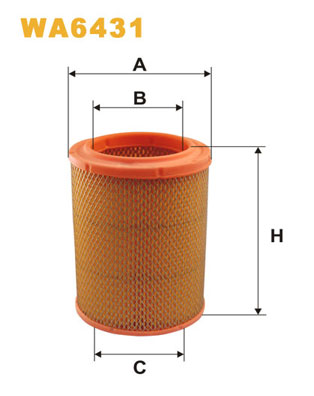 WIX FILTERS WA6431 Filtro aria