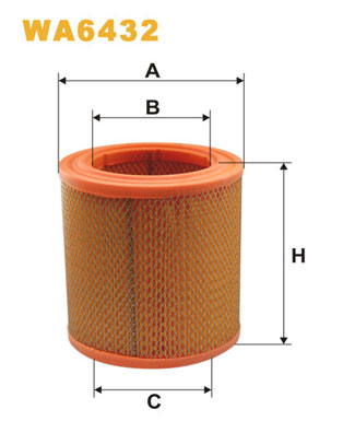 WIX FILTERS WA6432 Filtro aria