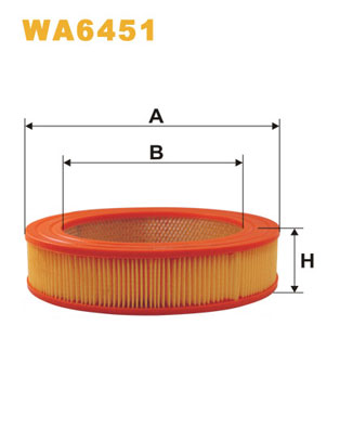 WIX FILTERS WA6451 Filtro aria