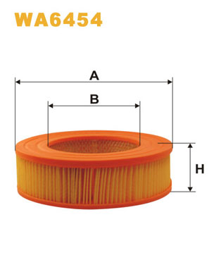 WIX FILTERS WA6454 Filtro aria