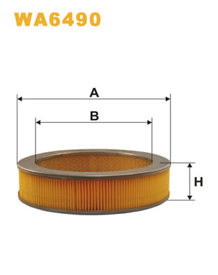 WIX FILTERS WA6490 Filtro aria