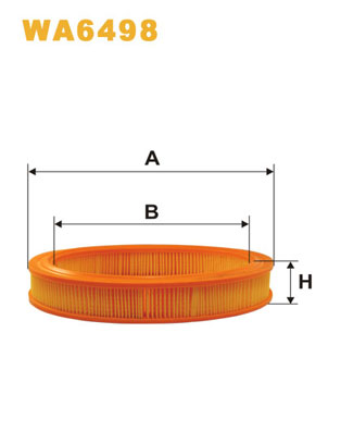 WIX FILTERS WA6498 Filtro aria