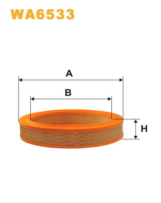 WIX FILTERS WA6533 Filtro aria