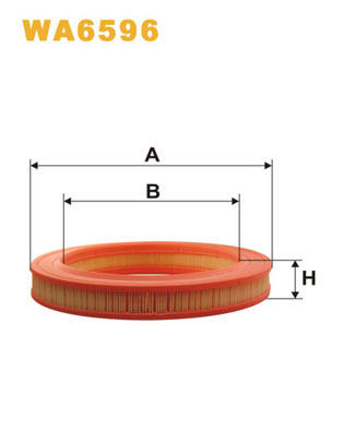 WIX FILTERS WA6596 Filtro aria