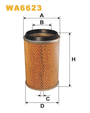 WIX FILTERS WA6623 Filtro aria