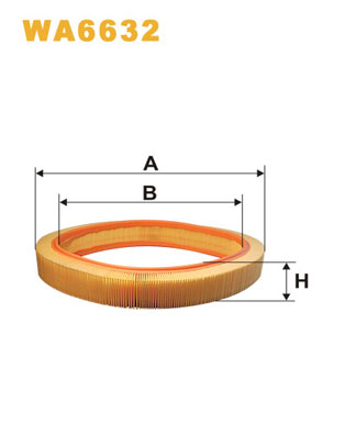 WIX FILTERS WA6632 Filtro aria