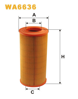 WIX FILTERS WA6636 Filtro aria
