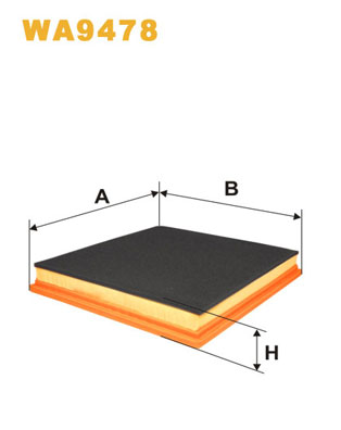WIX FILTERS WA9478 Filtro aria