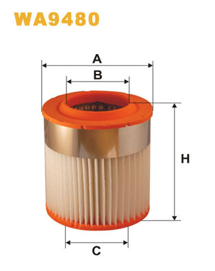 WIX FILTERS WA9480 Filtro aria