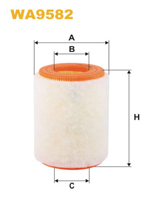 WIX FILTERS WA9582 Filtro aria