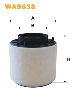 WIX FILTERS WA9638 Filtro aria