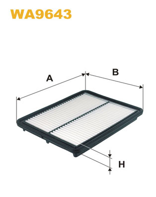 WIX FILTERS WA9643 Filtro aria