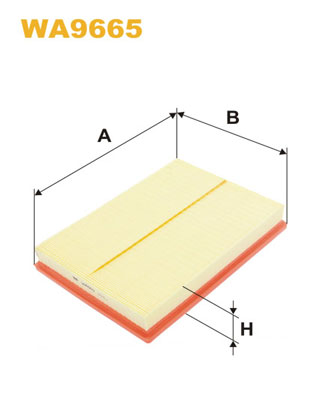 WIX FILTERS WA9665 Filtro aria
