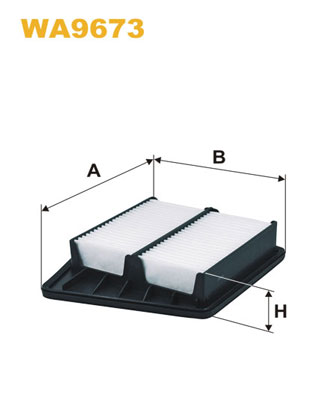 WIX FILTERS WA9673 Filtro aria