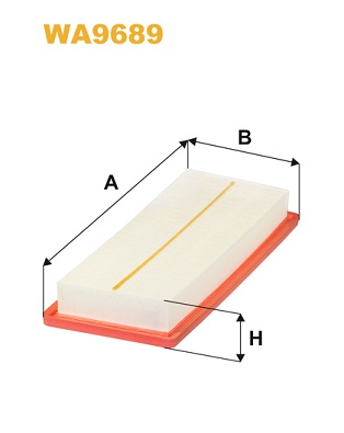 WIX FILTERS WA9689 Filtro aria