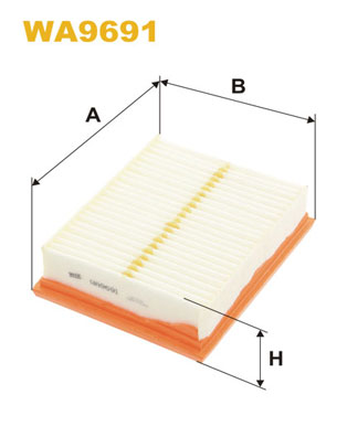 WIX FILTERS WA9691 Filtro aria