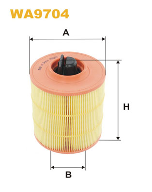 WIX FILTERS WA9704 Filtro aria