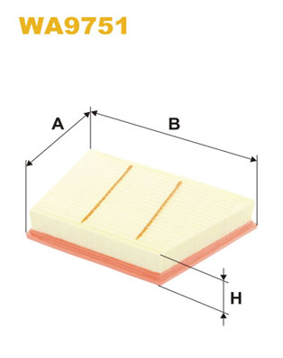 WIX FILTERS WA9751 Filtro aria