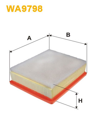 WIX FILTERS WA9798 Filtro aria