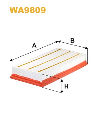 WIX FILTERS WA9809 Filtro aria