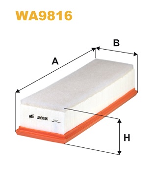 WIX FILTERS WA9816 Filtro aria
