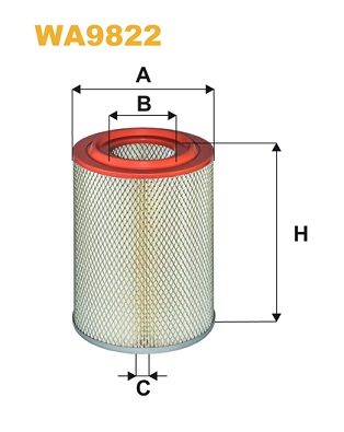 WIX FILTERS WA9822 Filtro aria