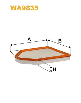 WIX FILTERS WA9835 Filtro aria