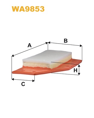 WIX FILTERS WA9853 Filtro aria